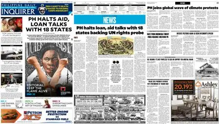 Philippine Daily Inquirer – September 21, 2019