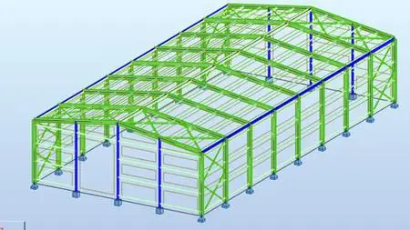 Robot Structural Analysis (Steel Structure)