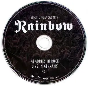 Ritchie Blackmore's Rainbow - Memories In Rock: Live In Germany (2016) {Japanese Edition}