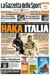 La Gazzetta dello Sport 14-11-09