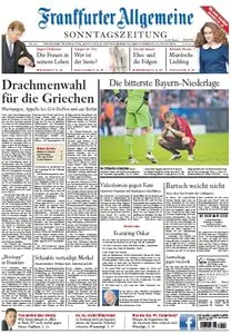 Frankfurter Allgemeine Sonntagszeitung vom 20. Mai 2012