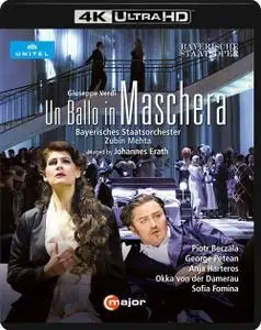 Zubin Mehta, Bavarian State Orchestra - Verdi: Un Ballo in Maschera (2017) [UHD Blu-Ray]