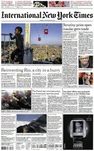 International New York Times November 26 2013