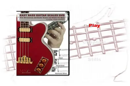 Easy Bass Guitar Scales DVD: Over 50 Common and Exotic Scales and Modes For Bass