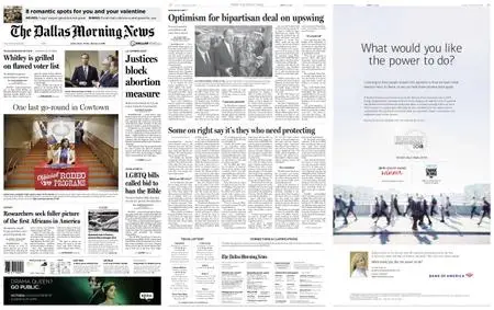 The Dallas Morning News – February 08, 2019