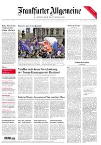 Frankfurter Allgemeine Zeitung F.A.Z. mit Rhein-Main Zeitung - 25. März 2019