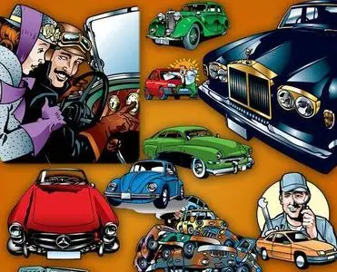 Cars EPS Files: Design Material