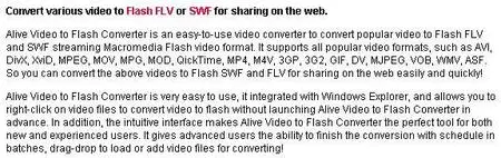Alive Video to Flash Converter v1.0.2.2