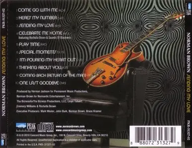 Norman Brown - Sending My Love (2010) {PKR-31327-2} [Repost]