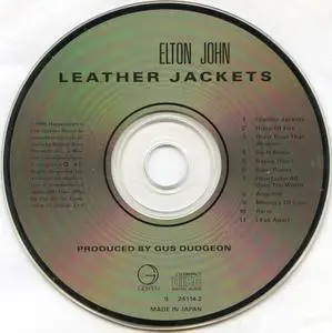 Elton John - Leather Jackets (1986) [Geffen 9 24114-2, Japan-USA]