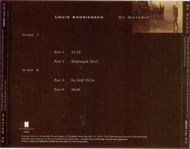 Louis Andriessen - De Materie (1996)