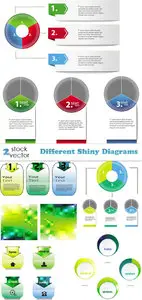 Vectors - Different Shiny Diagrams