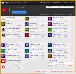 Adobe Creative Cloud 2015 v3.0 Jan.15.2016
