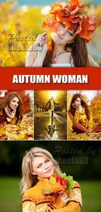 Stock Photo - Autumn Woman