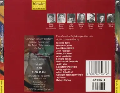 Alfred Schnittke,  Luciano Berio and others: Requiem Of Reconciliation  /  Helmuth Rilling (1997)