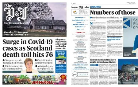 The Press and Journal Inverness – April 02, 2020