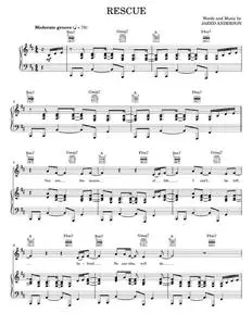 Rescue - Jared Anderson (Piano-Vocal-Guitar)