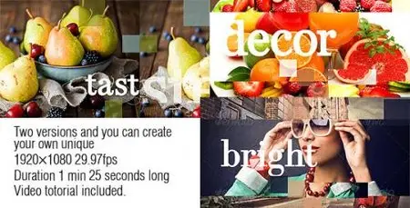 Flat cell style slideshow - After Effects Project (Videohive)
