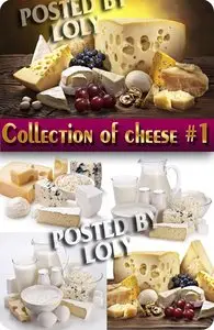 Food. Mega Collection. Cheese #1 - Stock Photo