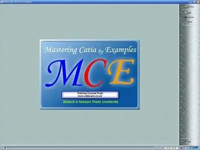 Catia Pro - Mastering CATIA by Examples (MCE)