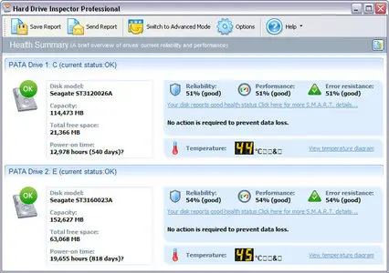 Hard Drive Inspector 3.0.194 + Version for Notebooks