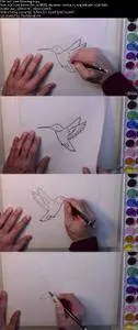 Watercolor Painting Workshop: Hummingbird - with Joel Wright