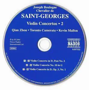 Qian Zhou, Toronto Camerata, Kevin Mallon - Chevalier de Saint-Georges: Violin Concertos (2004)