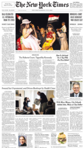 New York Times July 1 2009