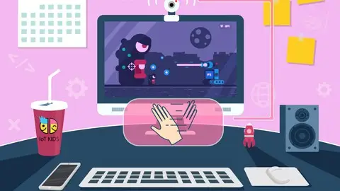 Games Design With Video Sensing Using Scratch