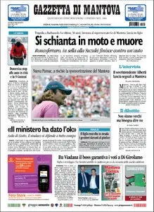 LA GAZZETTA DI MANTOVA DEL 25 FEBBRAIO 2010