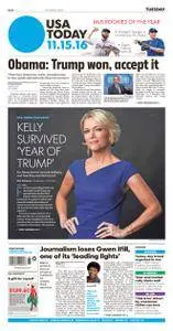USA Today  November 15 2016