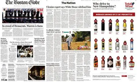 The Boston Globe – October 16, 2019