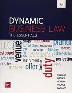 Dynamic Business Law: The Essentials (3rd edition) [Repost]