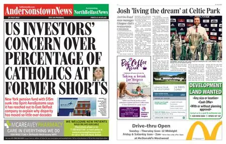 Andersonstown News – July 29, 2023