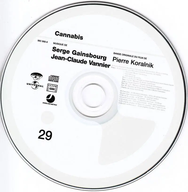 Serge Gainsbourg - Cannabis `70 & Ce Sacre Grand-Pere `68 (2003) Repost