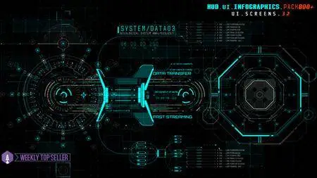 HUD UI Infographics Pack 800+ - Project for After Effects (VideoHive)