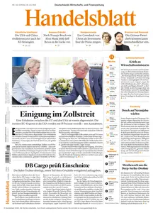 Handelsblatt - 28 Juli 2025