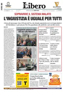 Libero - 24 Marzo 2026