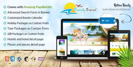 Trendy Travel WordPress v6.4