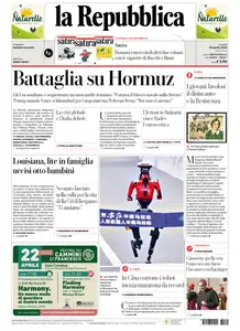 la Repubblica - 20 Aprile 2026