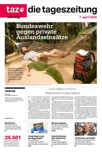 taz die tageszeitung - 07 April 2026