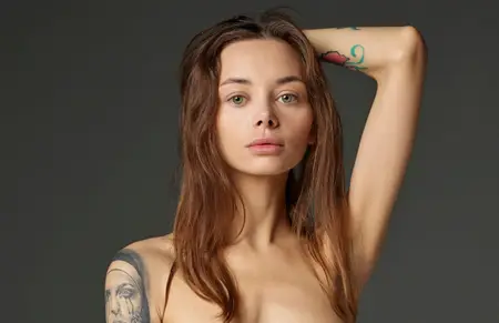 Inga - Petite nude model