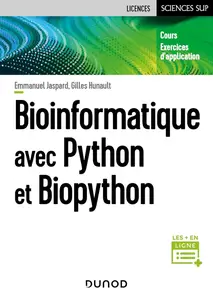 Emmanuel Jaspard, Gilles Hunault, "Bioinformatique avec Python et Biopython"