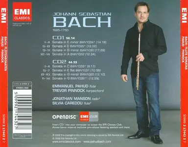 Emmanuel Pahud, Trevor Pinnock - J.S. Bach: Complete Flute Sonatas (2008)