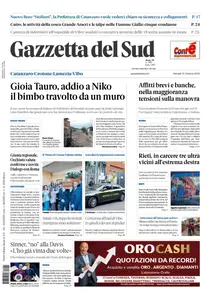 Gazzetta del Sud Catanzaro - 21 Ottobre 2025