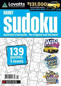 Lovatts Handy Sudoku - Issue 253 2025