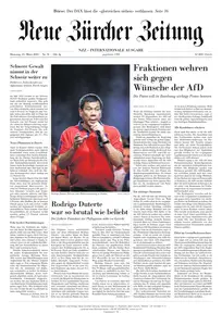 Neue Zurcher Zeitung International  - 25 März 2025