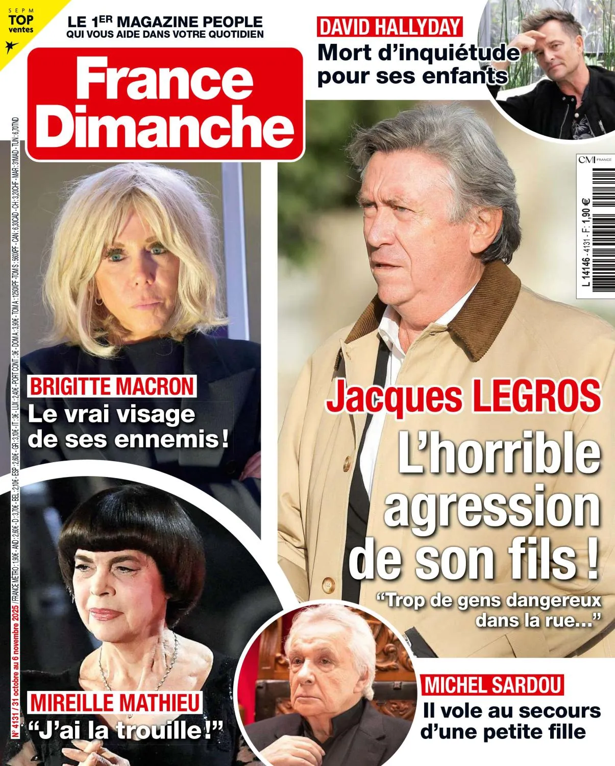 France Dimanche N.4131 - 31 Octobre 2025