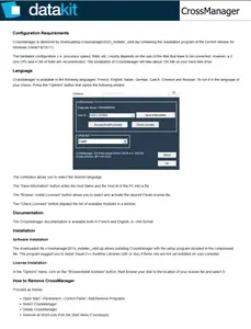 Datakit CrossManager 2024.3