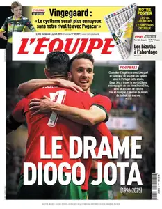 L’equipe du Vendredi 4 Juillet 2025